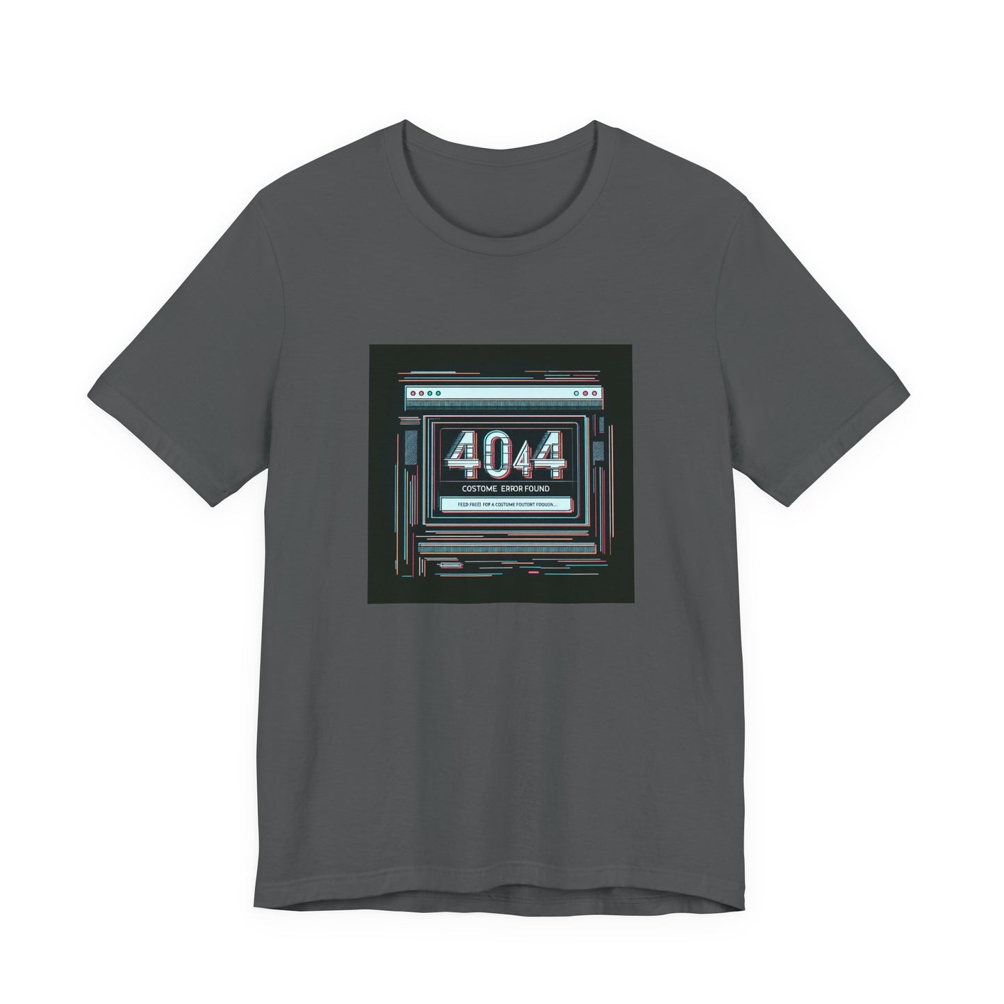 Tech Glitch Chic: 404 Costume Not Found T-Shirt