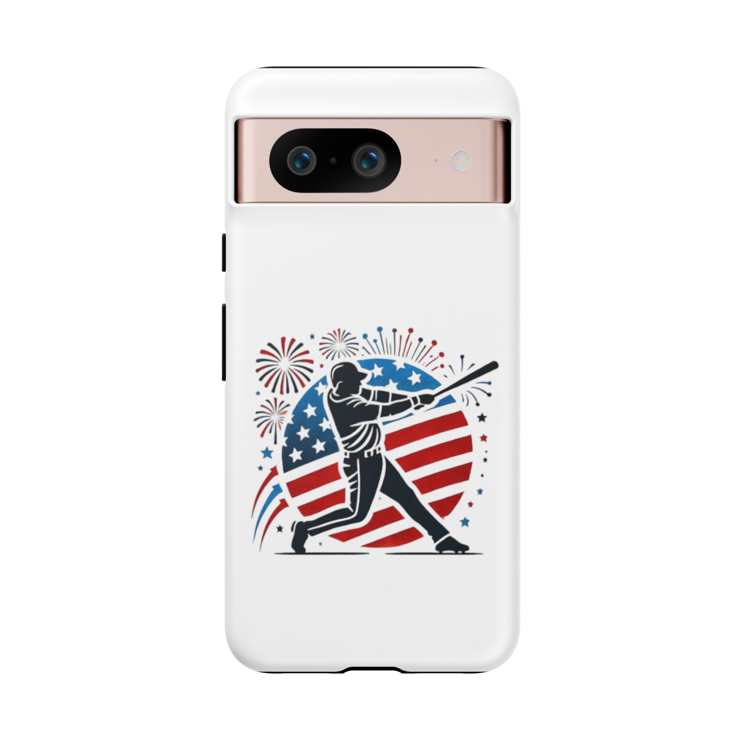 July 4th Baseball design Tough Cases