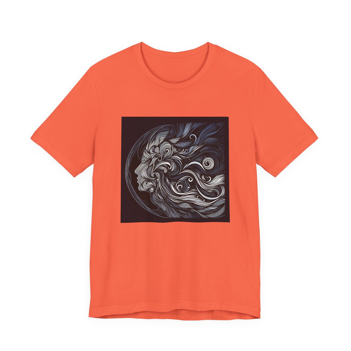 Flowing Lines: Wear Your Art in Motion T-Shirt