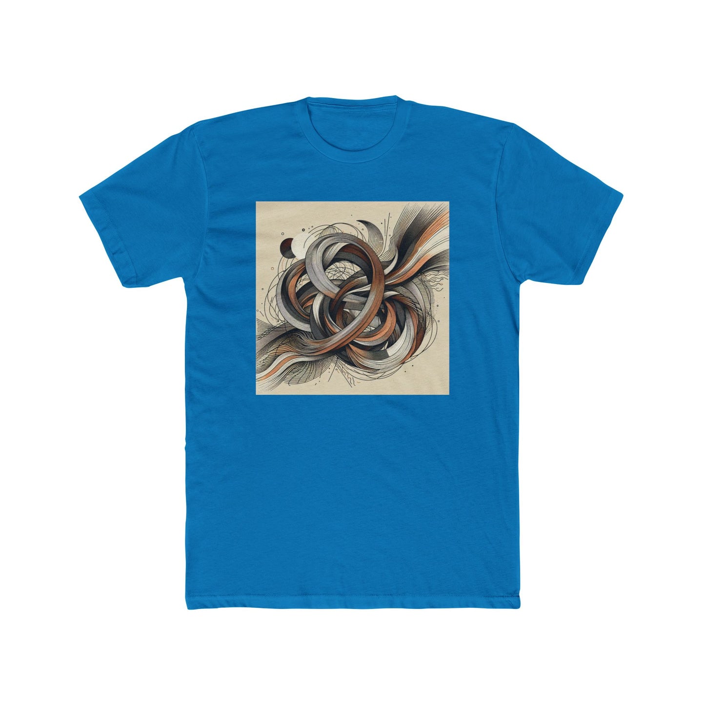 Flowing Lines: Art in Motion Tee T-Shirt