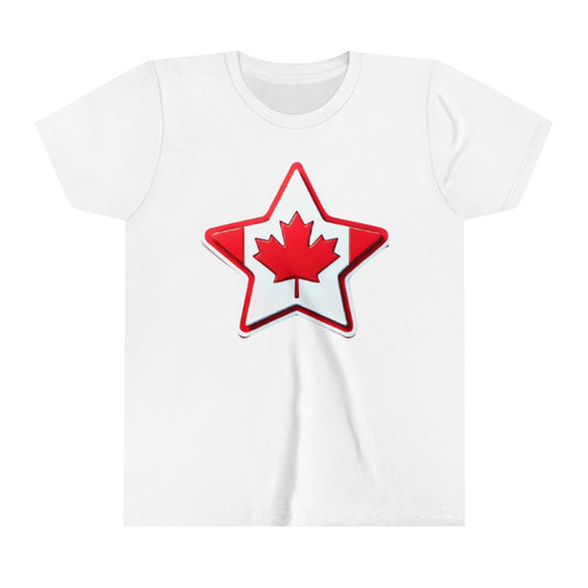 Canadian flag Design[Youth Short Sleeve Tee]