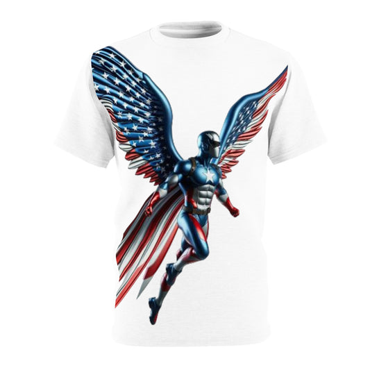 July 4th Independence day design [Unisex Cut & Sew Tee (AOP)]