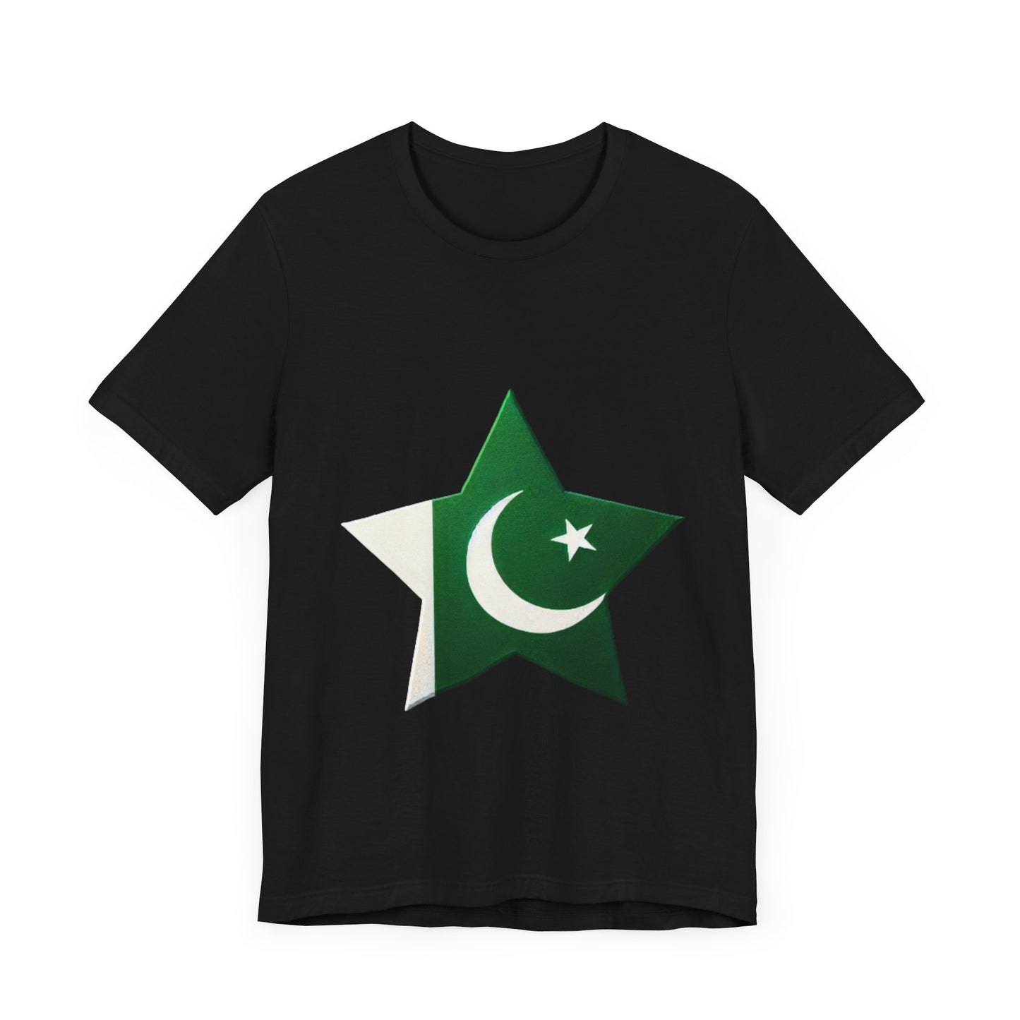 Pakistan flag design [Unisex Jersey Short Sleeve Tee]