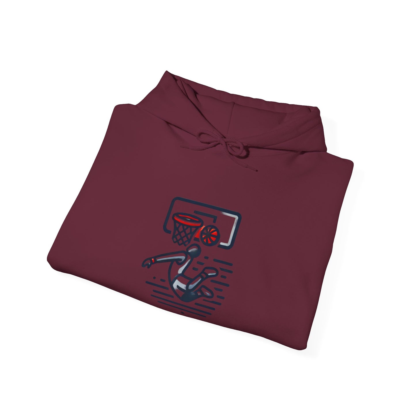 Basket Ball Design [Unisex Heavy Blend™ Hooded Sweatshirt]