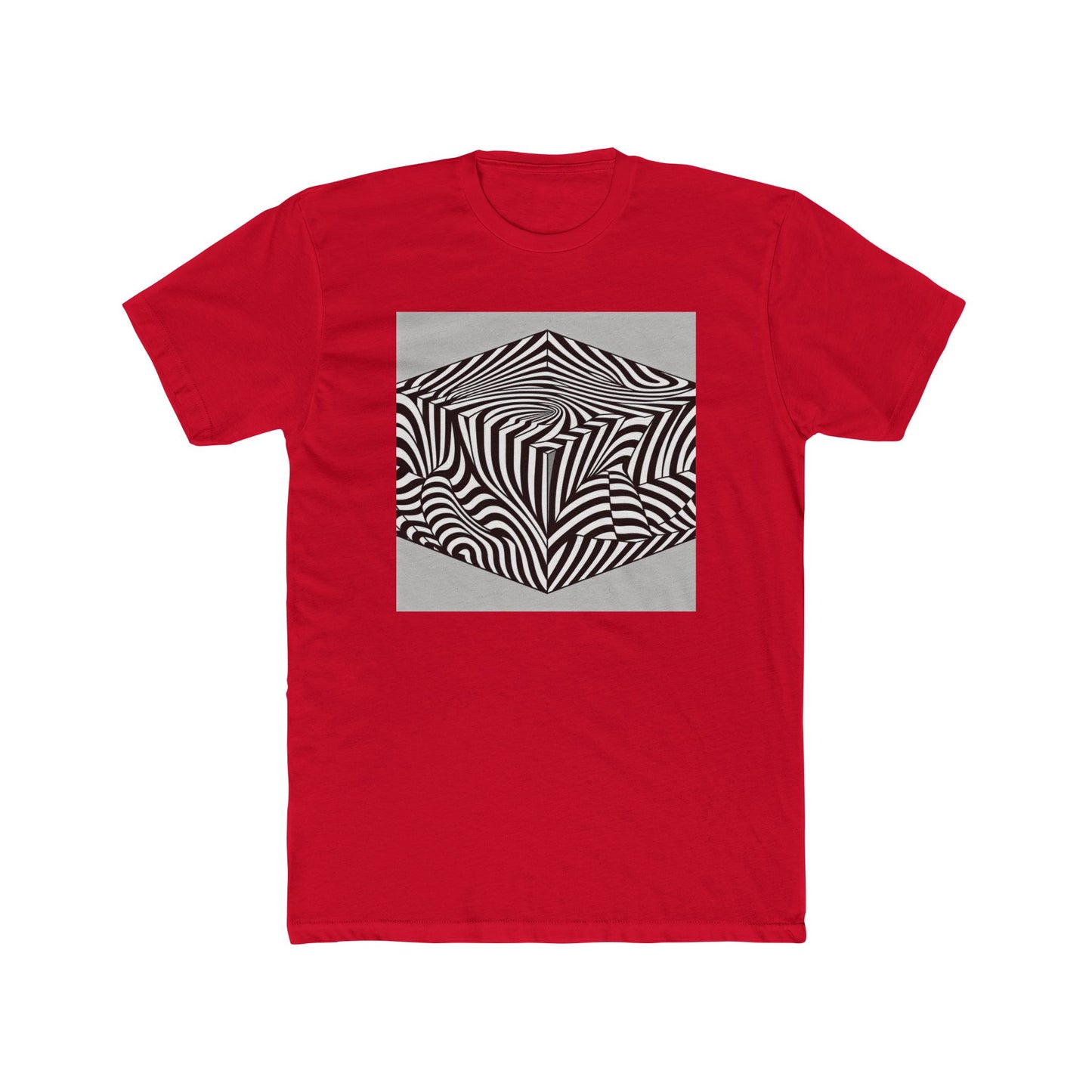 Mind-Bending Stripes: See Beyond the Lines T-Shirt