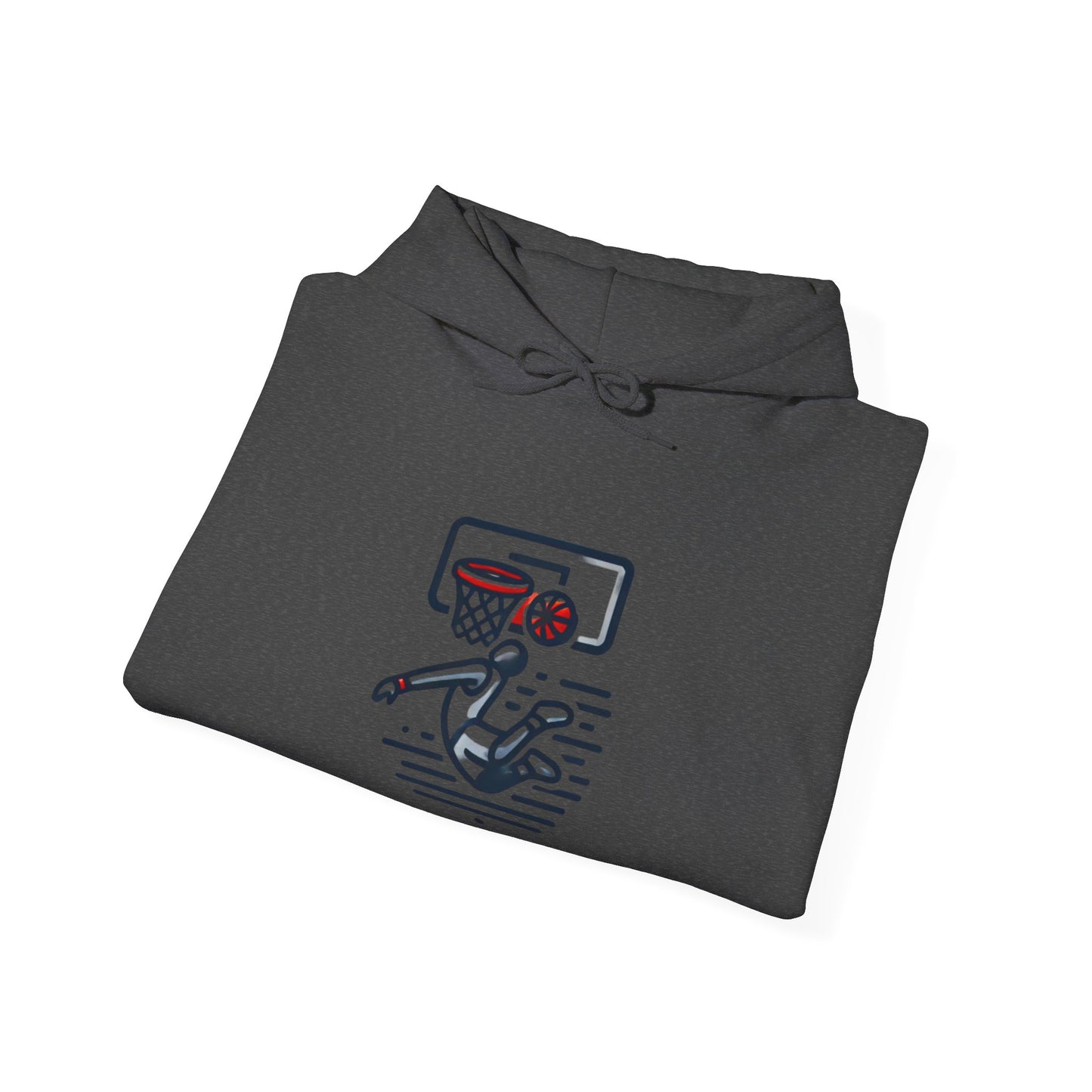 Basket Ball Design [Unisex Heavy Blend™ Hooded Sweatshirt]