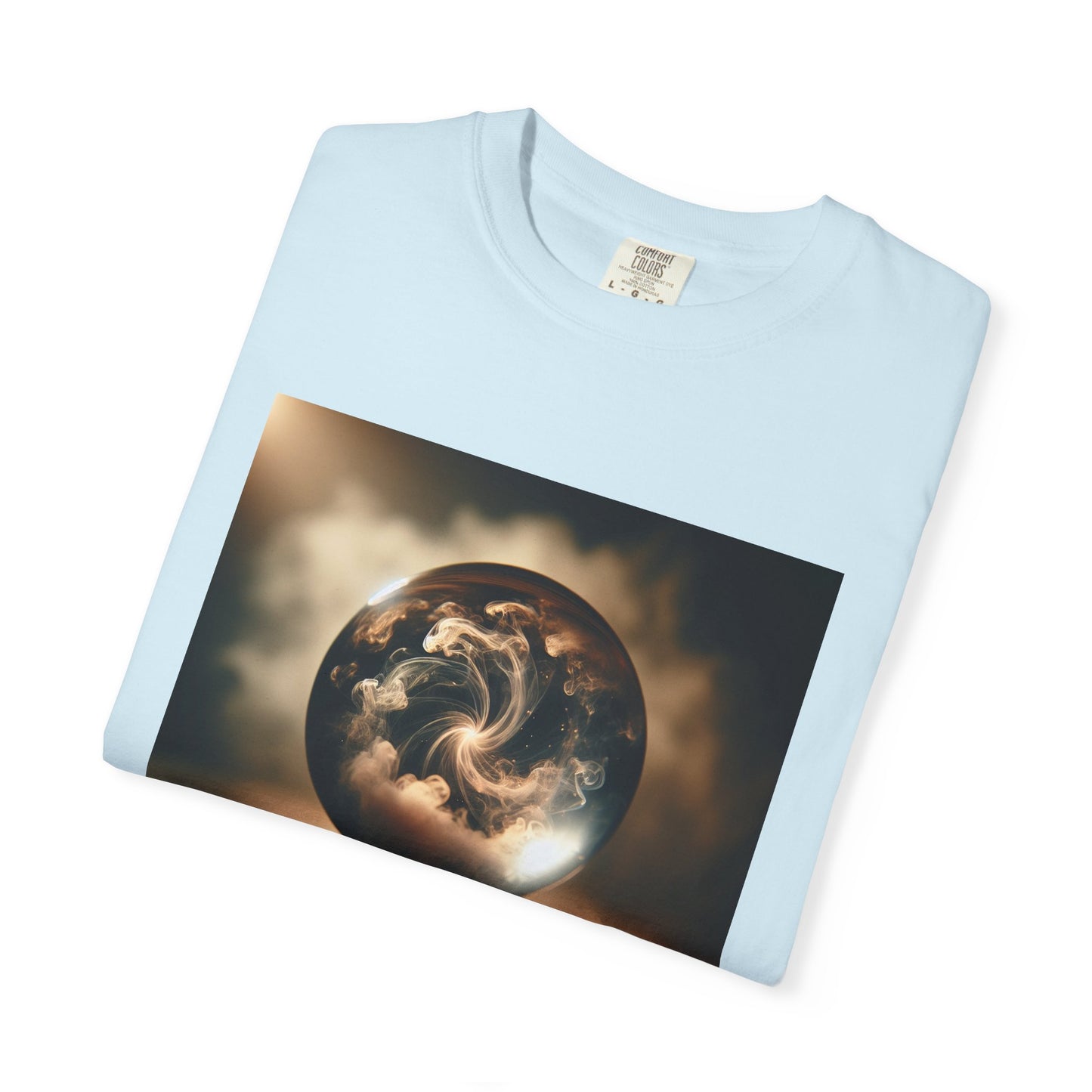 Enchanted Glimpse: Mystical Visions Swirling Within T-Shirt