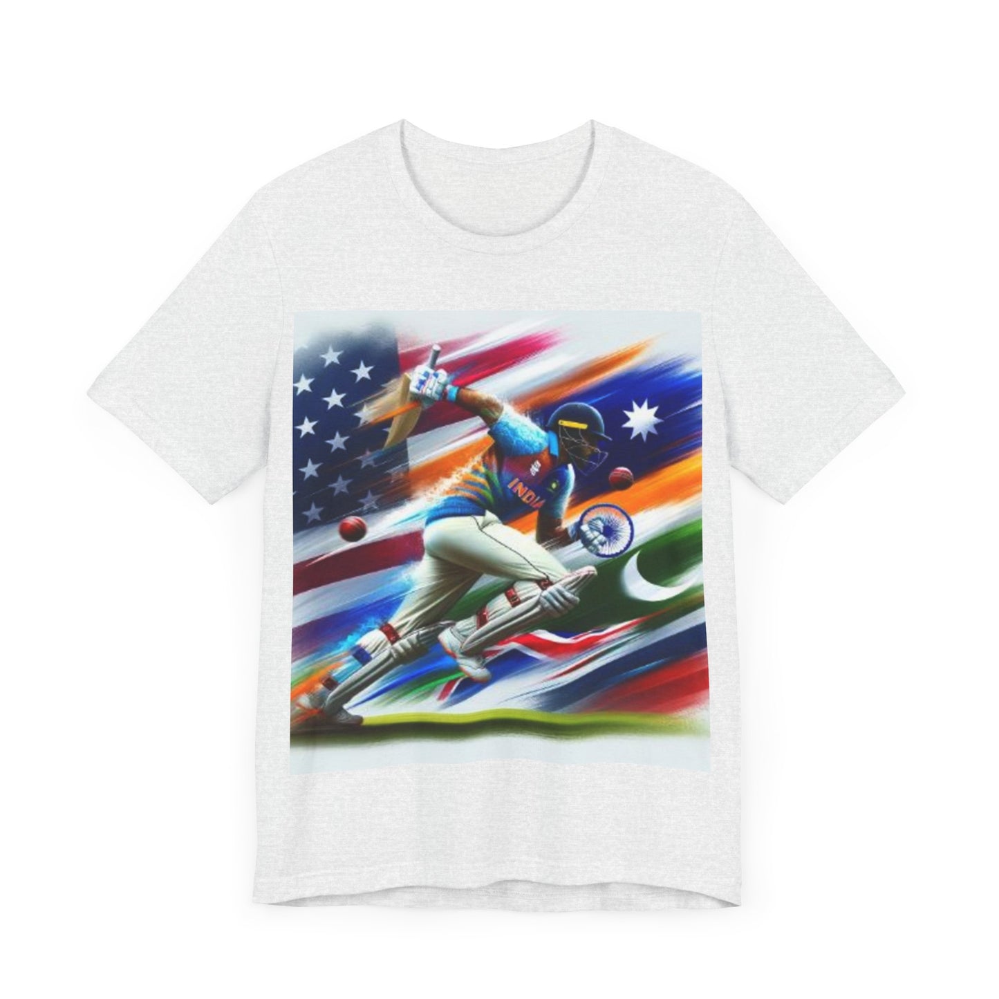 Cricket World Cup 2024 USA Unisex Jersey Short Sleeve Tee