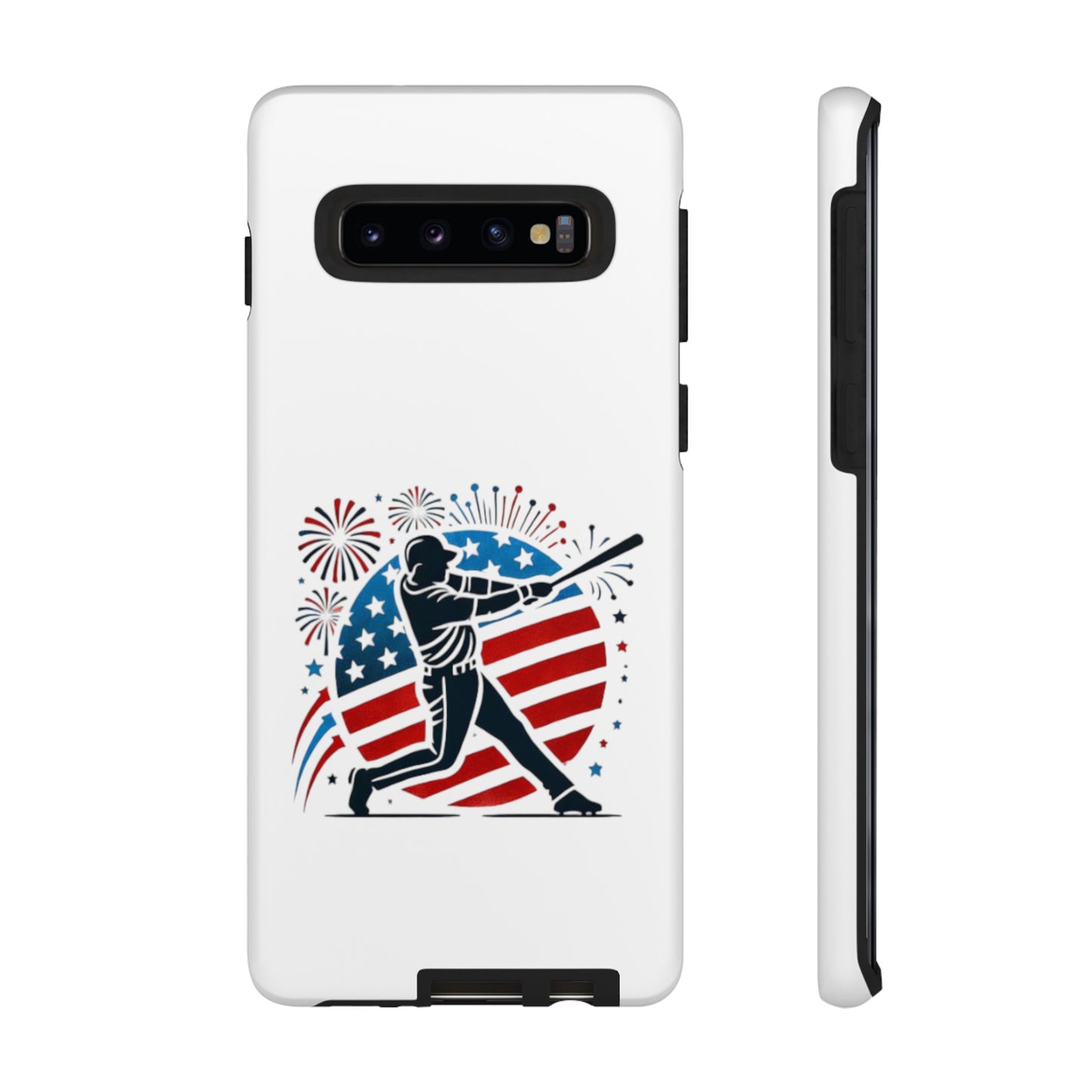 July 4th Baseball design Tough Cases