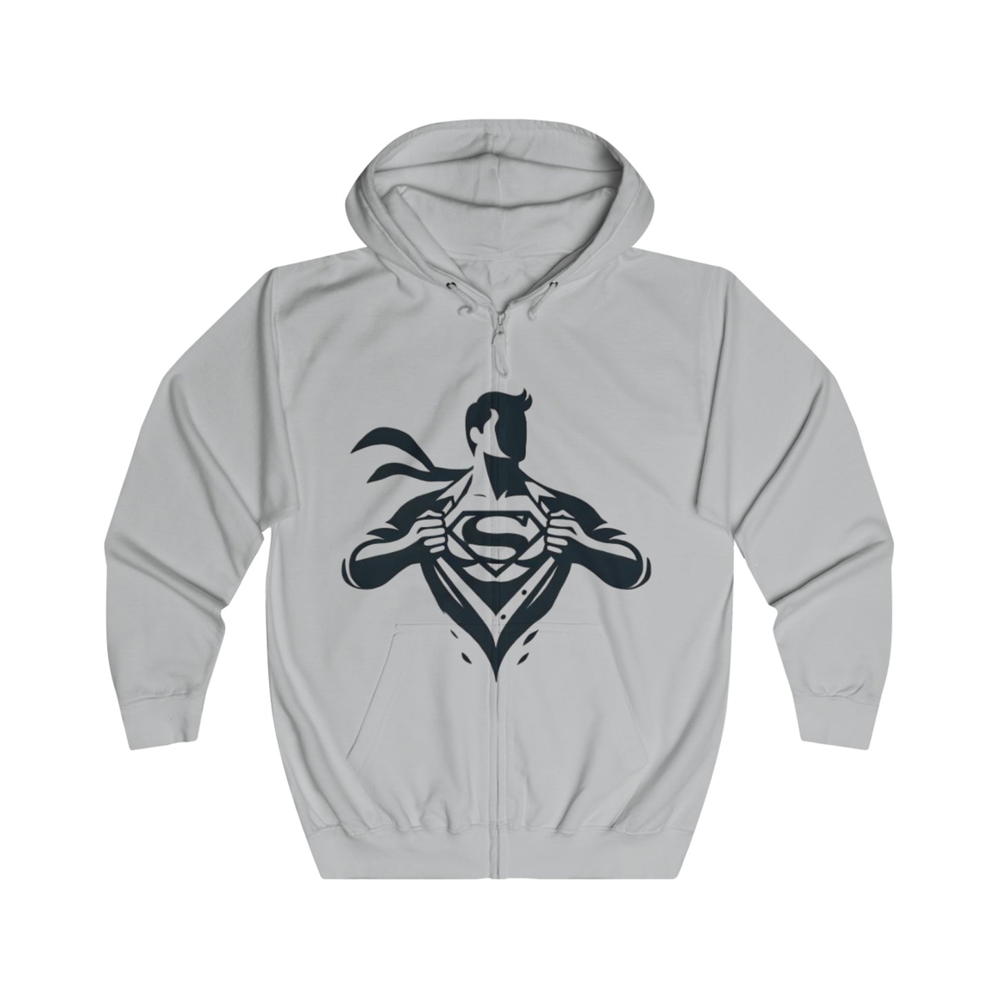 Super Hero Design [Unisex Full Zip Hoodie]