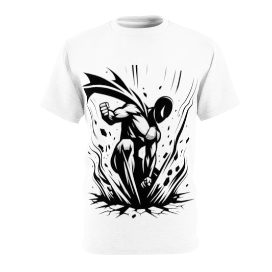 Super hero design [Unisex Cut & Sew Tee (AOP)]