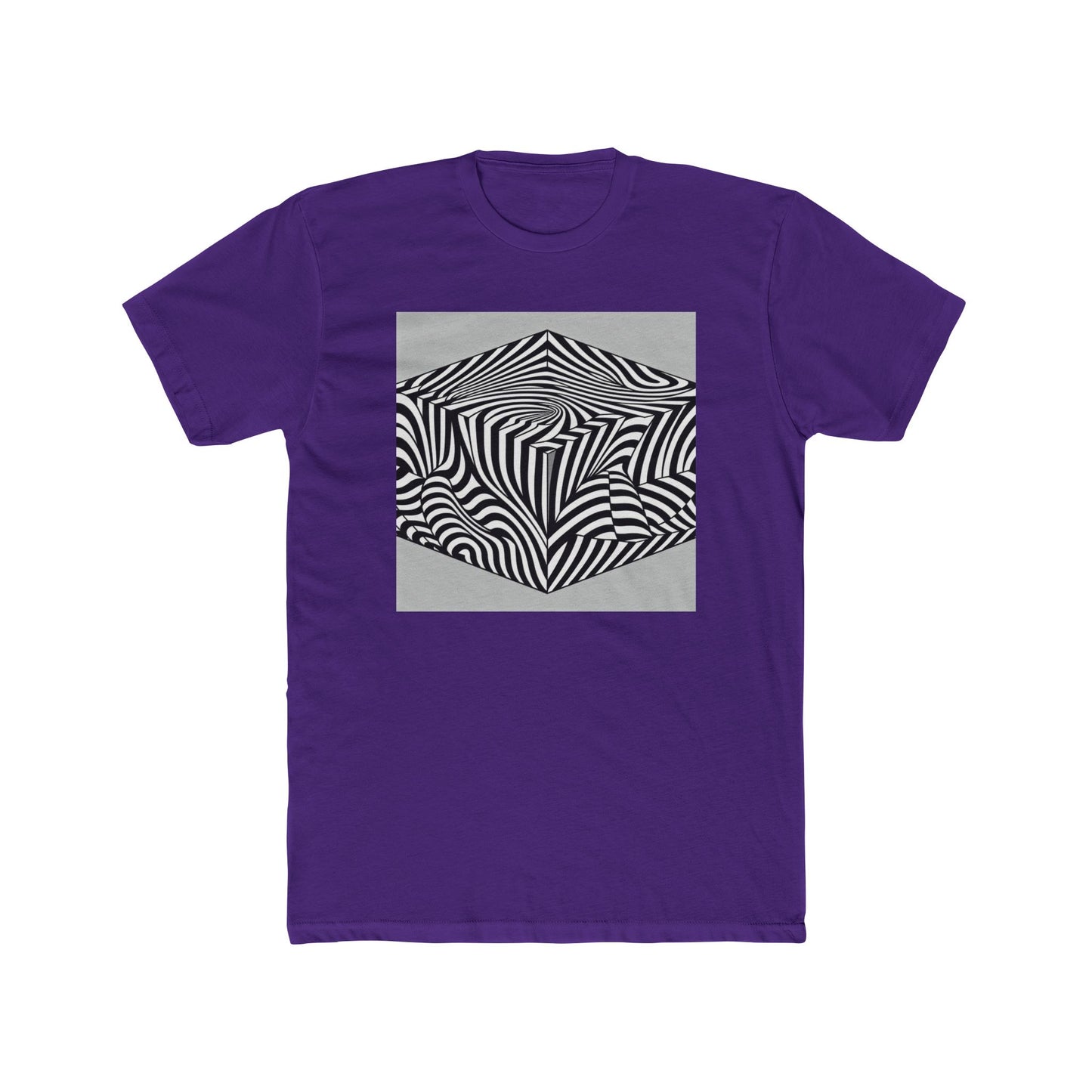 Mind-Bending Stripes: See Beyond the Lines T-Shirt
