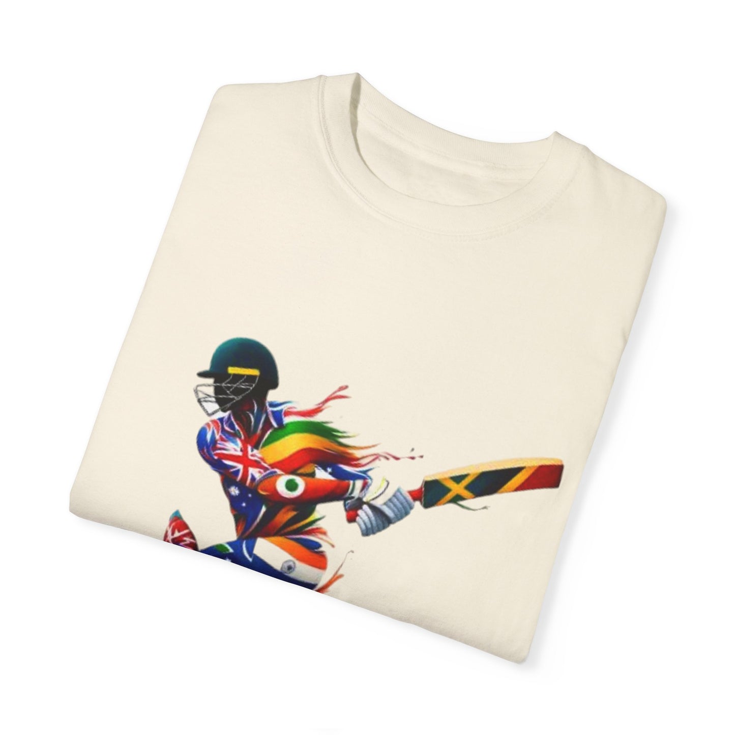 Cricket Design [Unisex Garment-Dyed T-shirt]