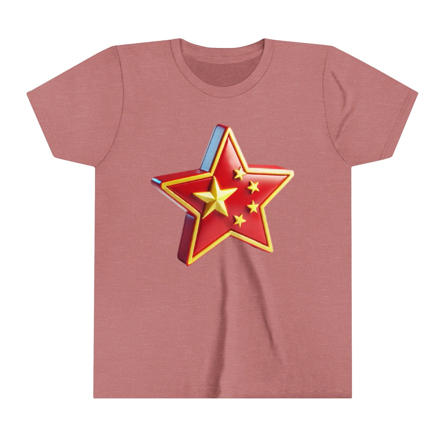 China flag Design(Youth Short Sleeve Tee)
