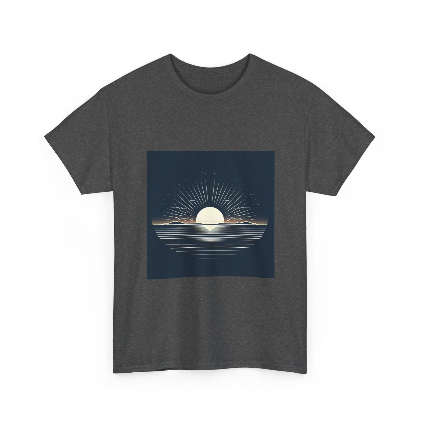 Rise and Shine: Horizon's Bold Vector Dawn T-Shirt
