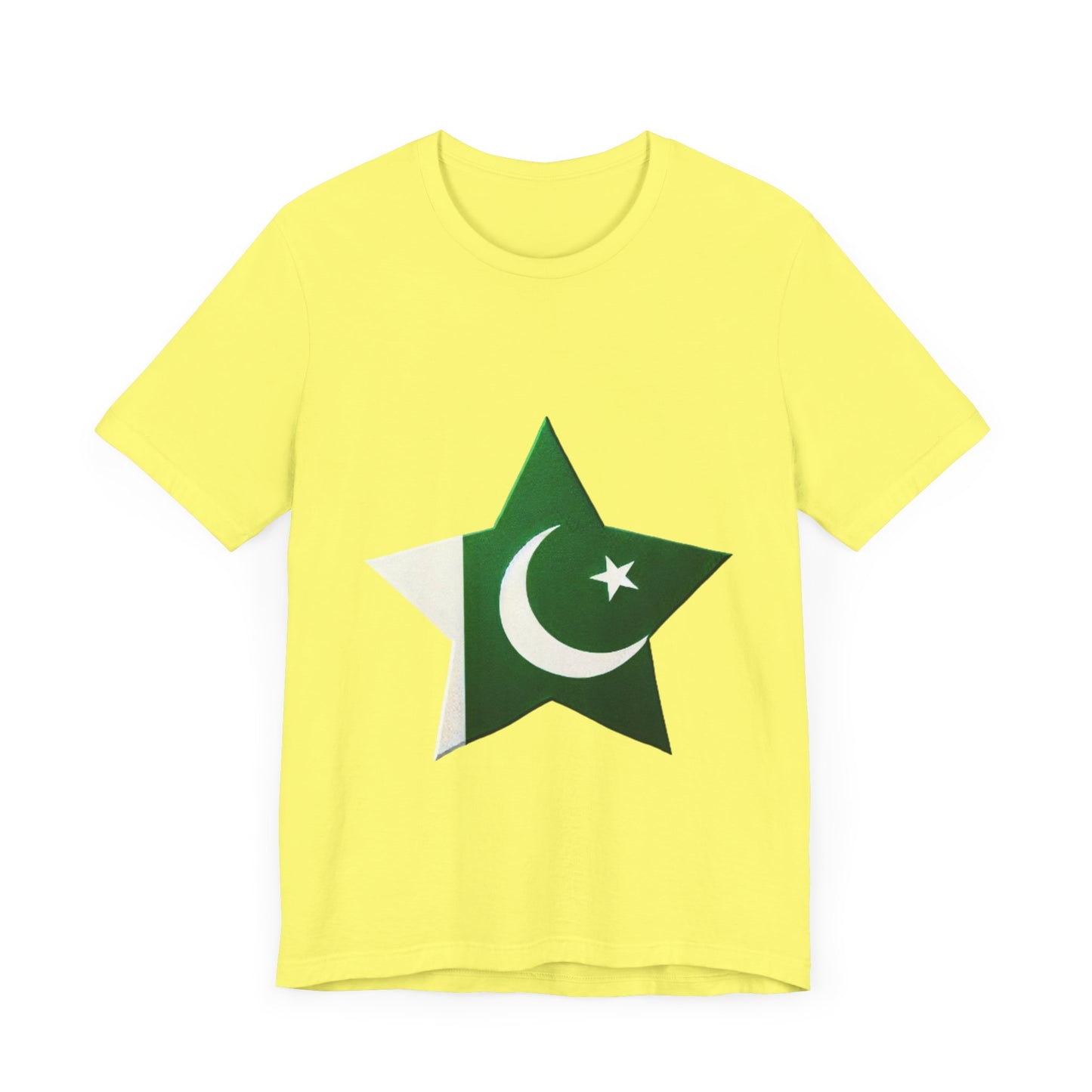 Pakistan flag design [Unisex Jersey Short Sleeve Tee]