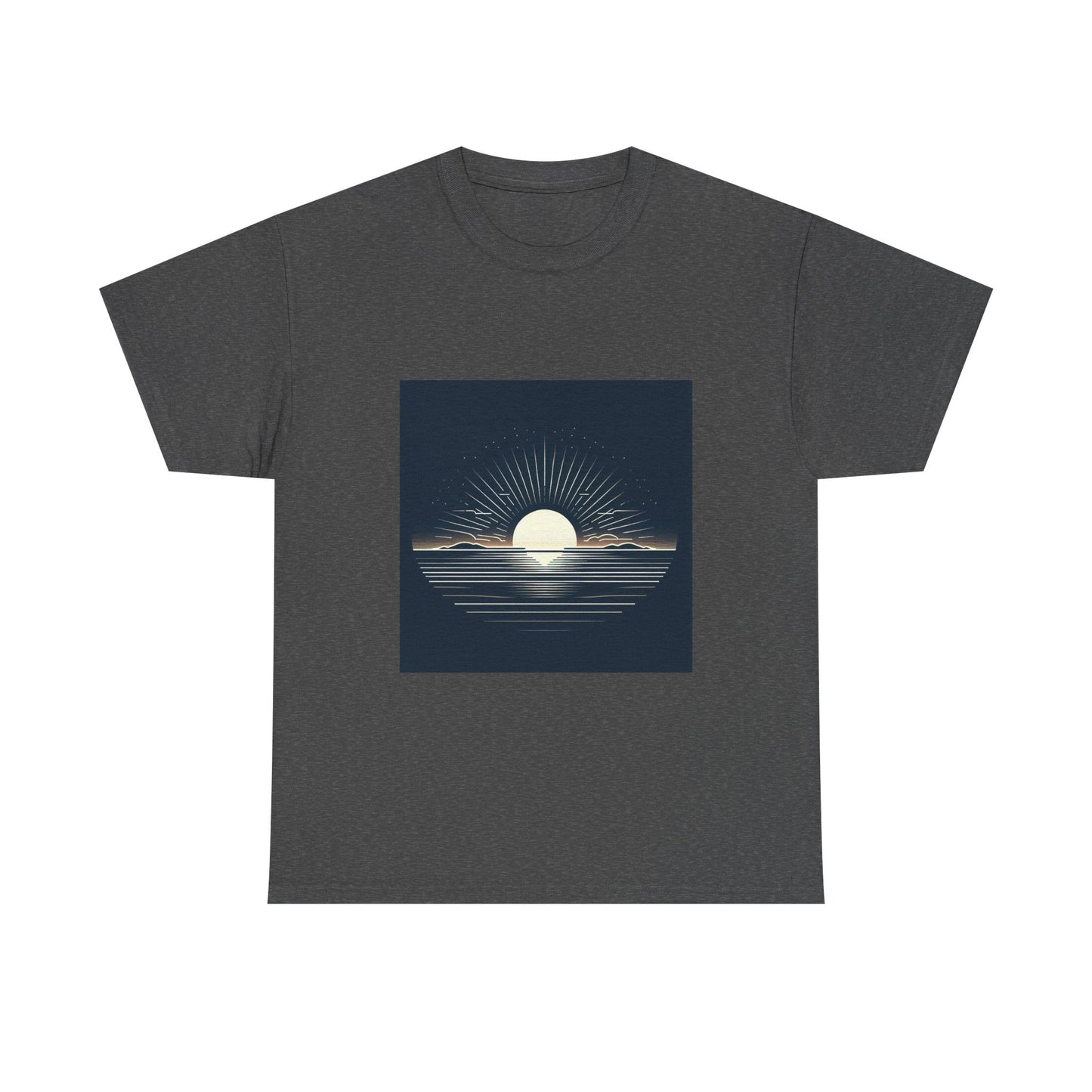 Rise and Shine: Horizon's Bold Vector Dawn T-Shirt