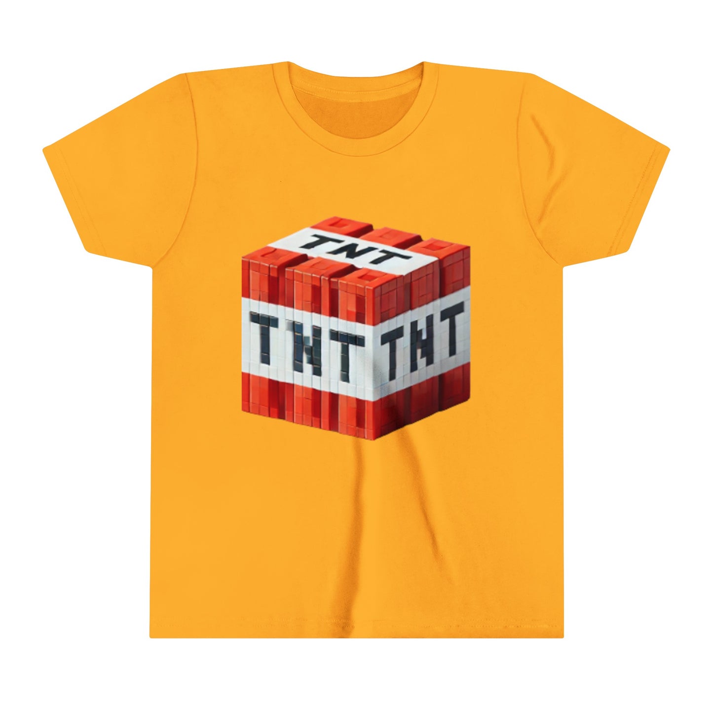 Minecraft TNT Design[Youth Short Sleeve Tee]