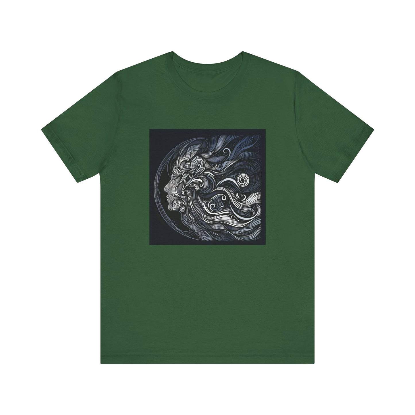 Flowing Lines: Wear Your Art in Motion T-Shirt