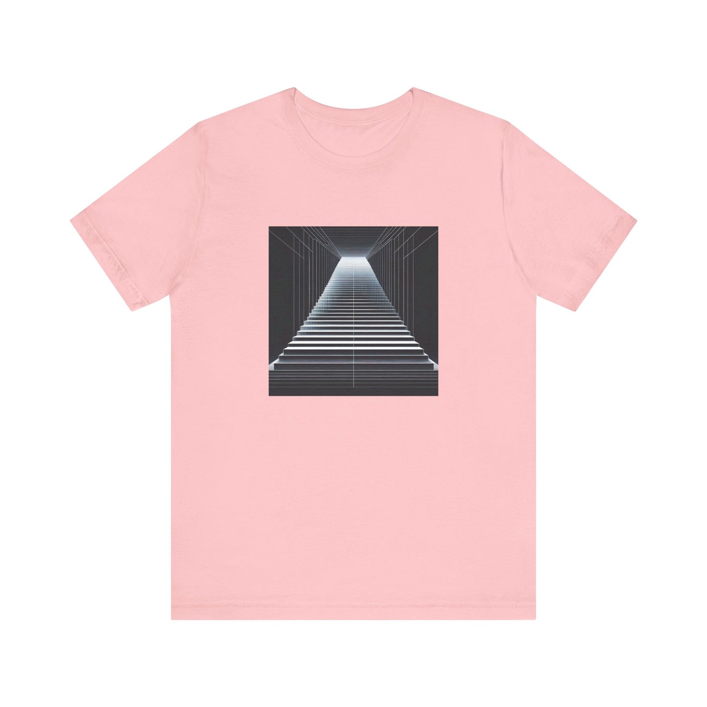 Steps into the Abyss: Vector Darkness Unveiled T-Shirt