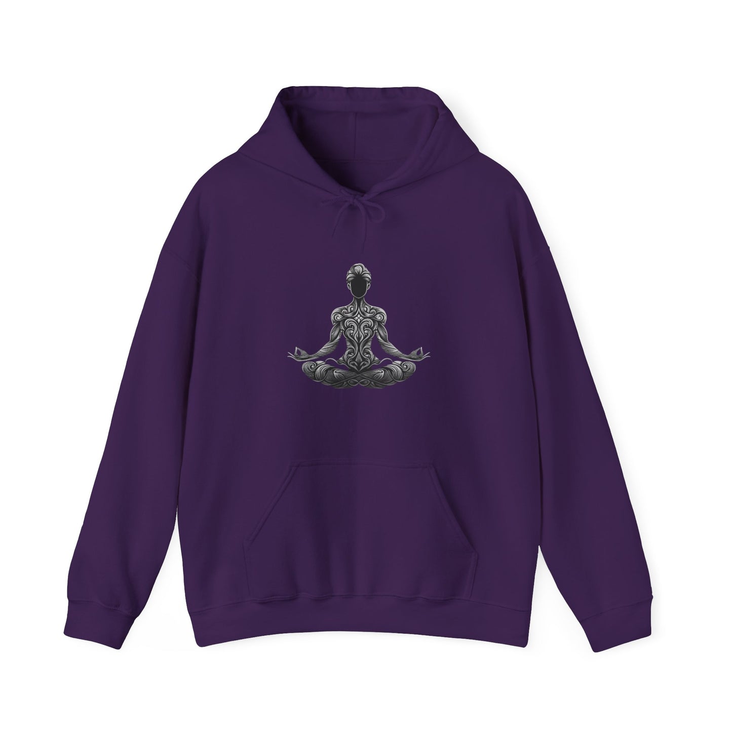 Meditation Design [Unisex Heavy Blend™ Hooded Sweatshirt]