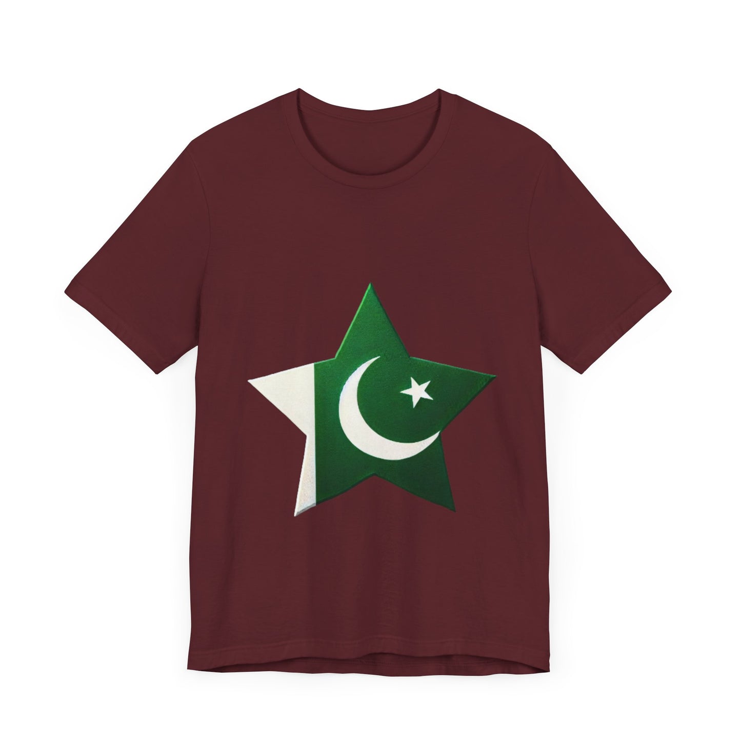Pakistan flag design [Unisex Jersey Short Sleeve Tee]