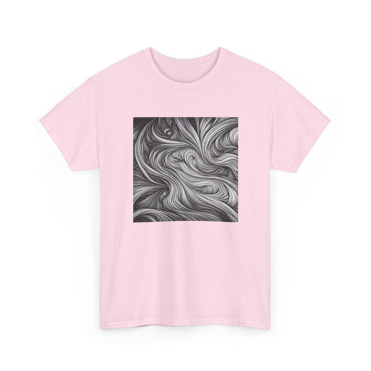 Flowing Lines: Art in Motion, Worn with Style T-Shirt