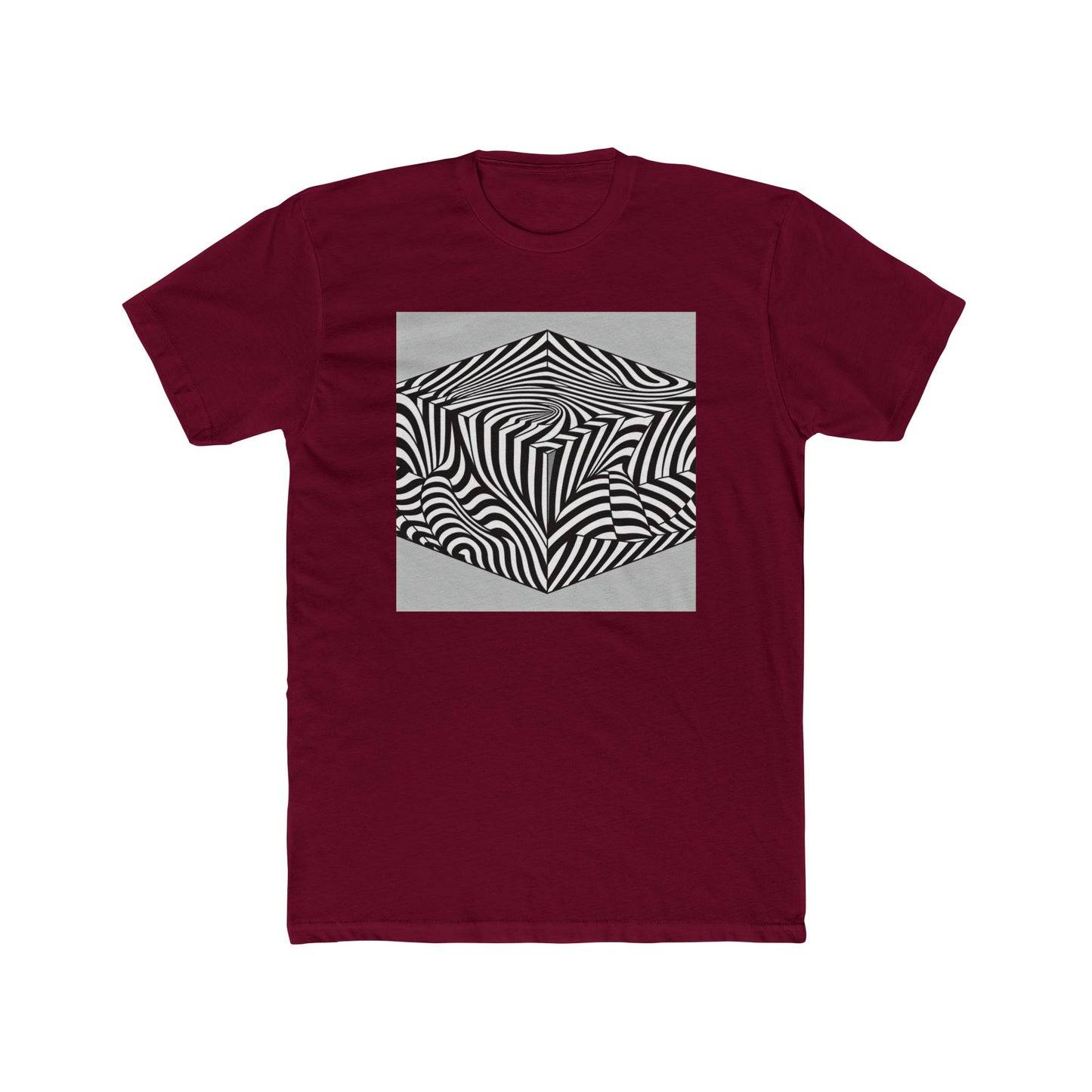Mind-Bending Stripes: See Beyond the Lines T-Shirt