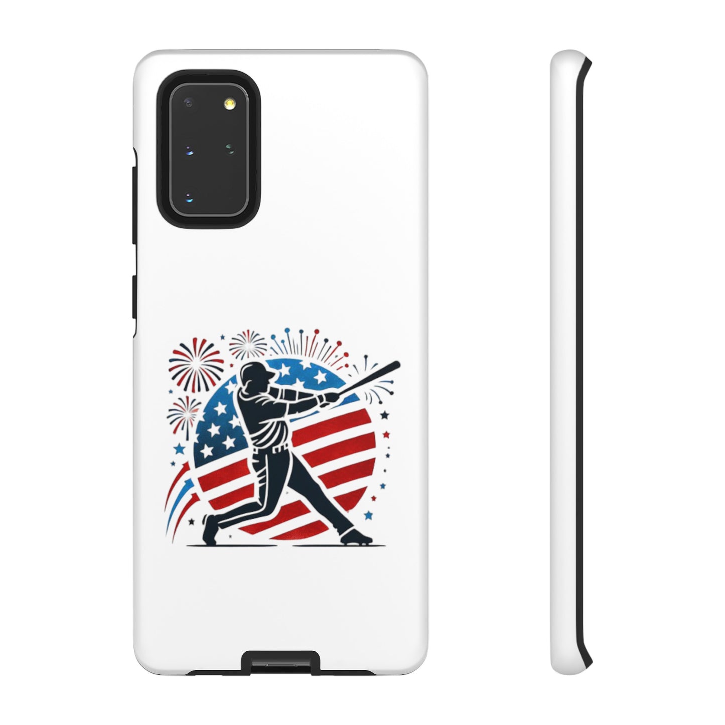 July 4th Baseball design Tough Cases