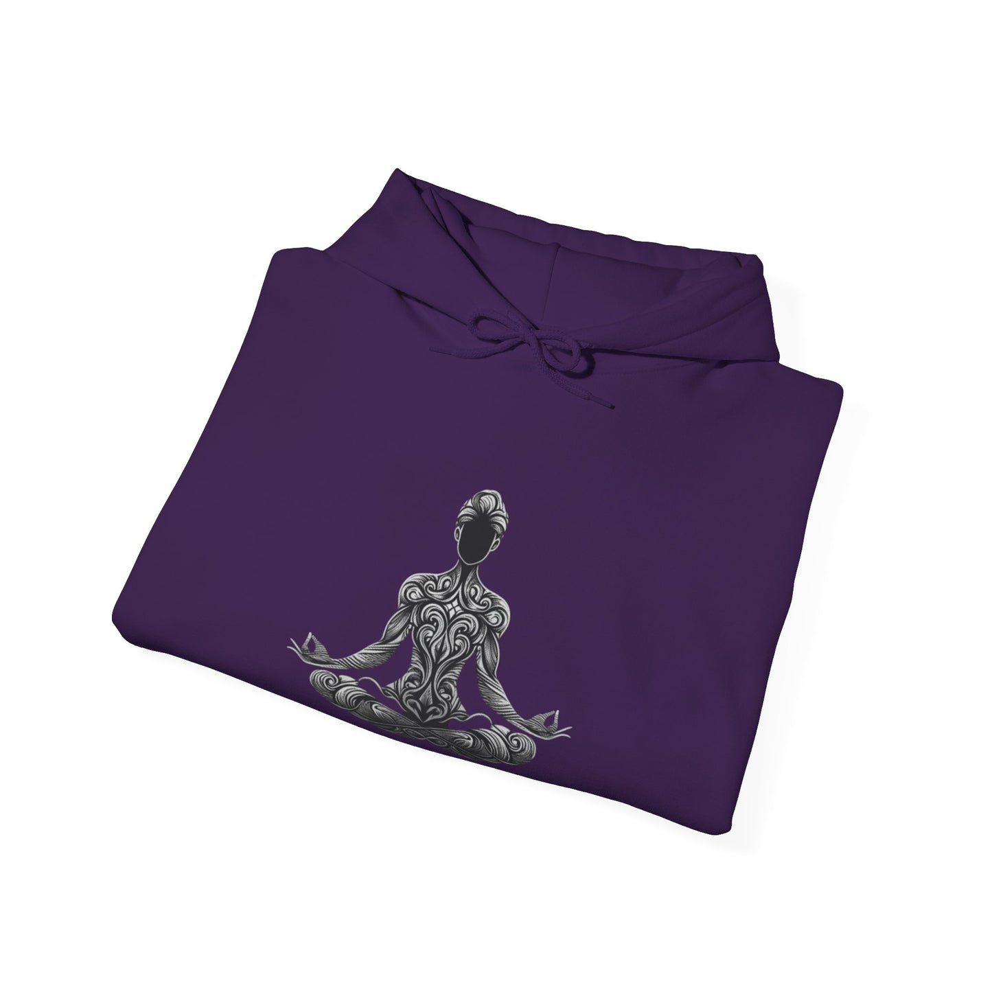 Meditation Design [Unisex Heavy Blend™ Hooded Sweatshirt]