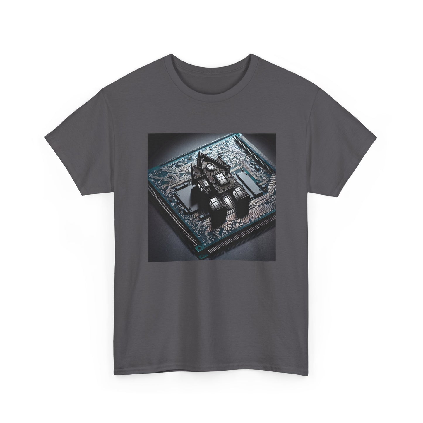 Techno Haunt: Ghostly Circuits of the Night T-Shirt