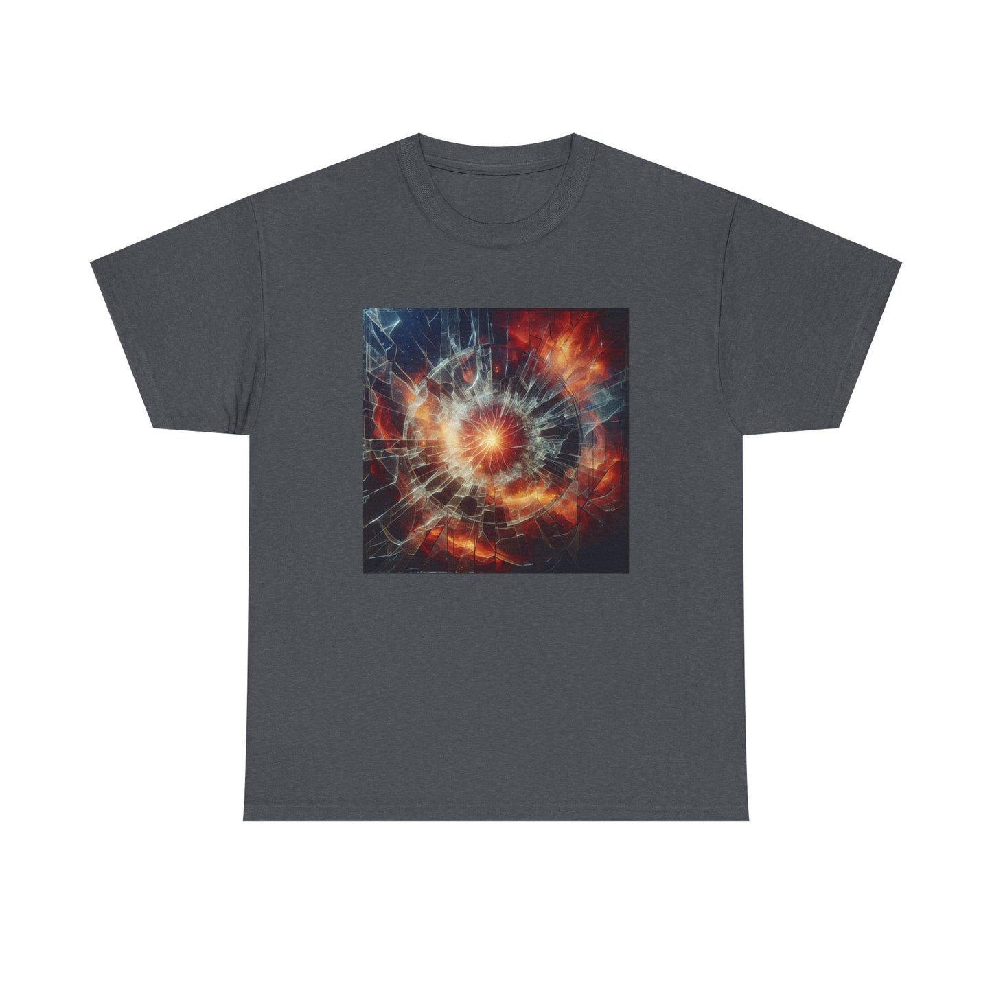 Shattered Radiance: Ignite the Fractured Glow T-Shirt