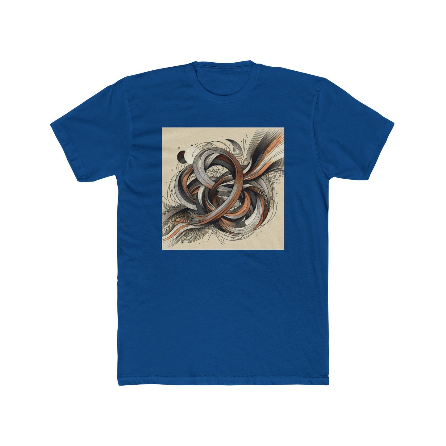 Flowing Lines: Art in Motion Tee T-Shirt