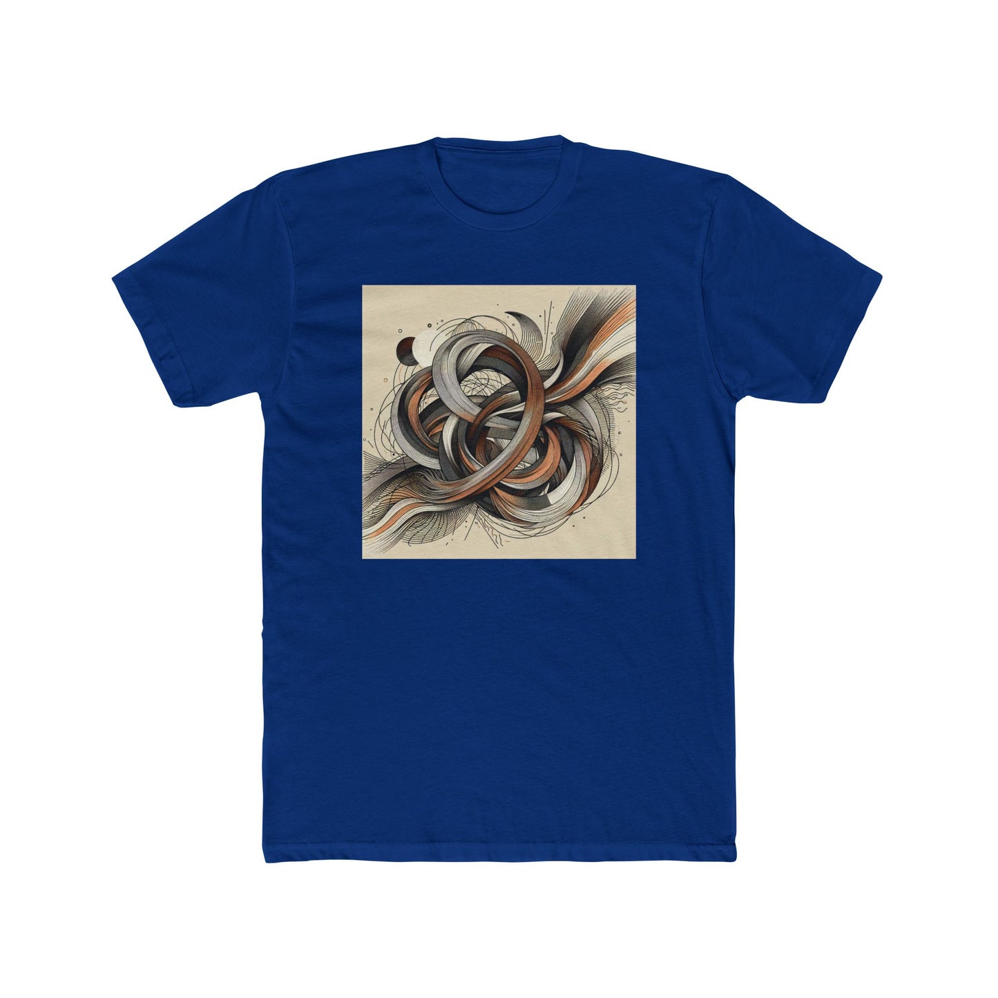 Flowing Lines: Art in Motion Tee T-Shirt