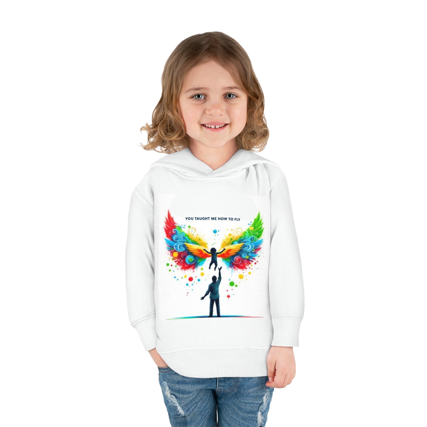 Father's Love Design [Toddler Pullover Fleece Hoodie]