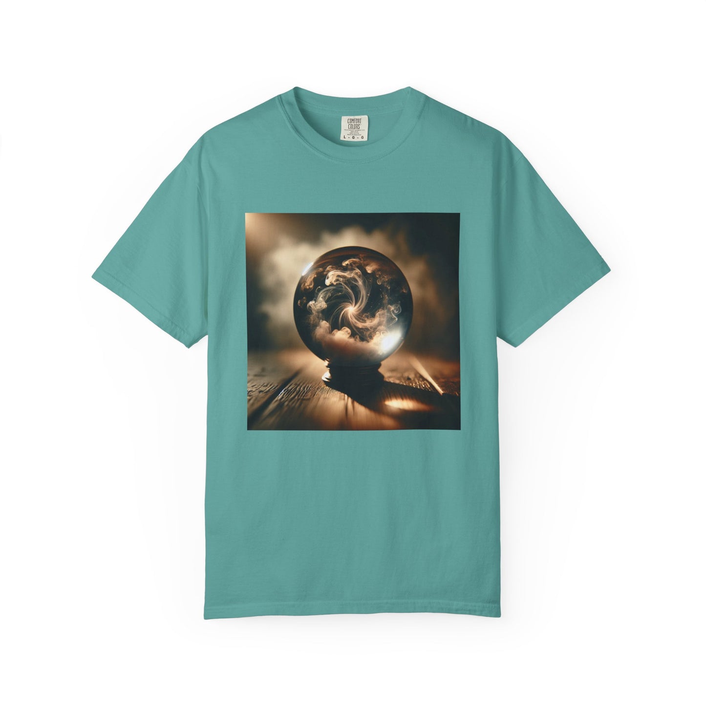 Enchanted Glimpse: Mystical Visions Swirling Within T-Shirt