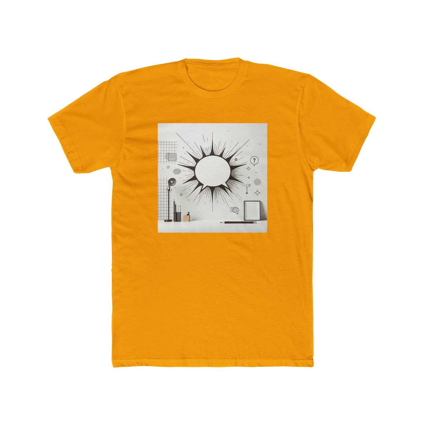 Silent Story: Words Speak Louder Than Faces T-Shirt
