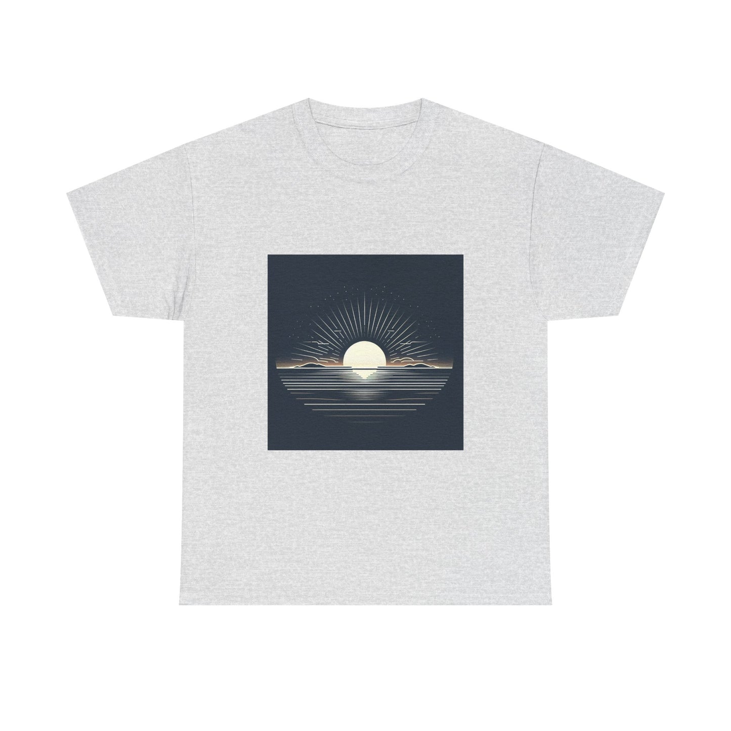 Rise and Shine: Horizon's Bold Vector Dawn T-Shirt