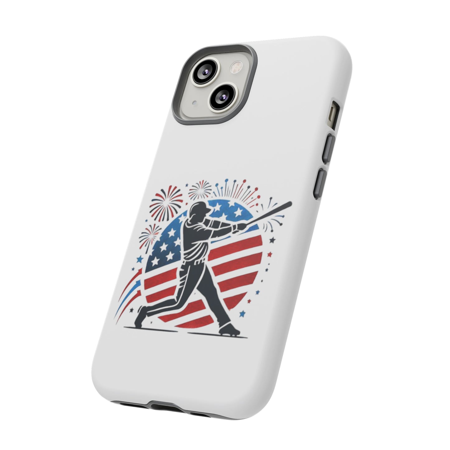 July 4th Baseball design Tough Cases