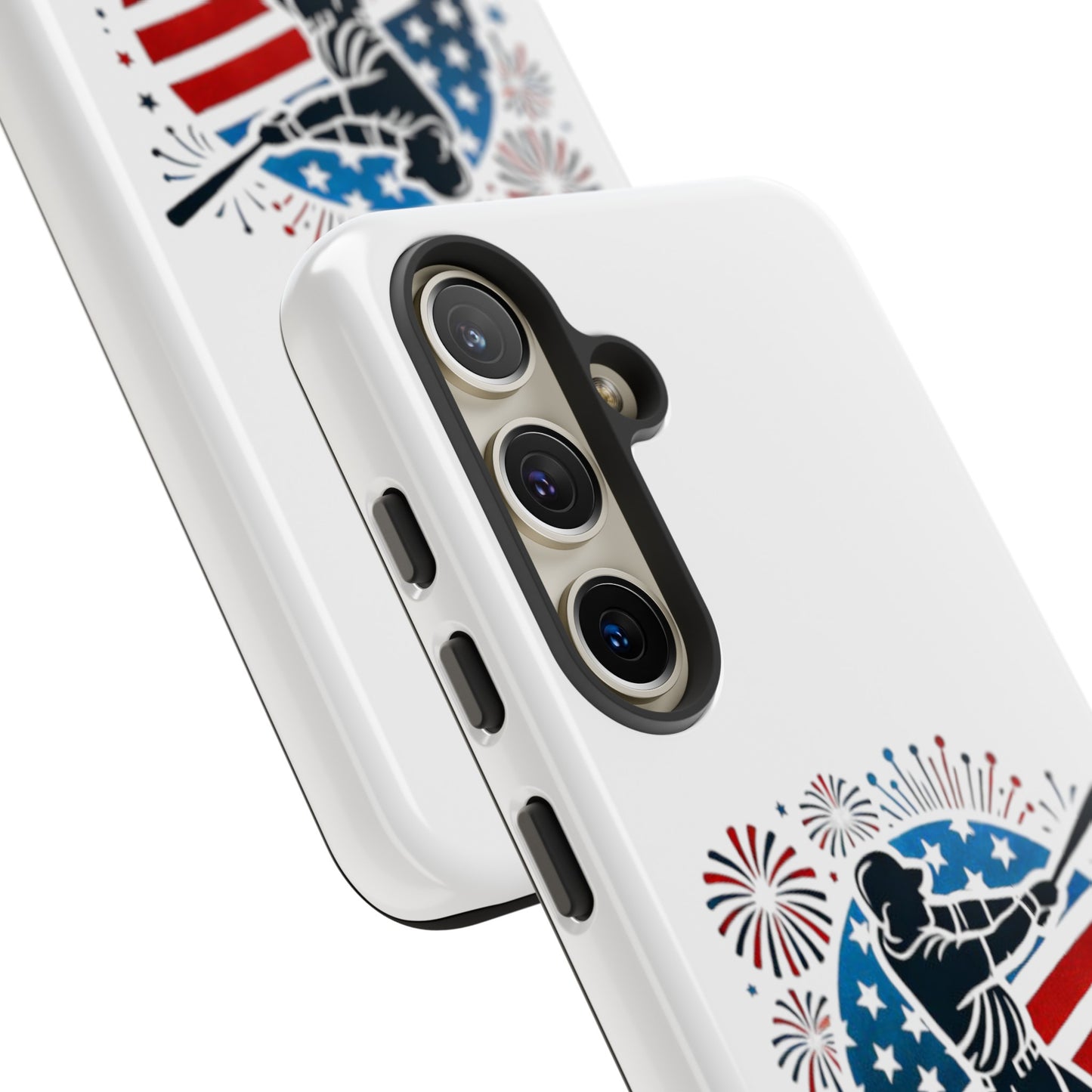 July 4th Baseball design Tough Cases
