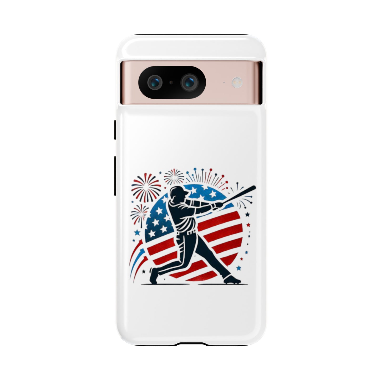 July 4th Baseball design Tough Cases