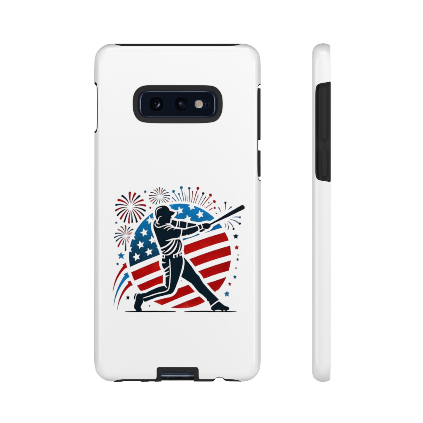 July 4th Baseball design Tough Cases