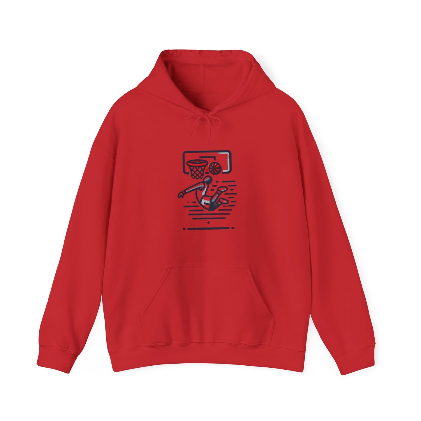 Basket Ball Design [Unisex Heavy Blend™ Hooded Sweatshirt]