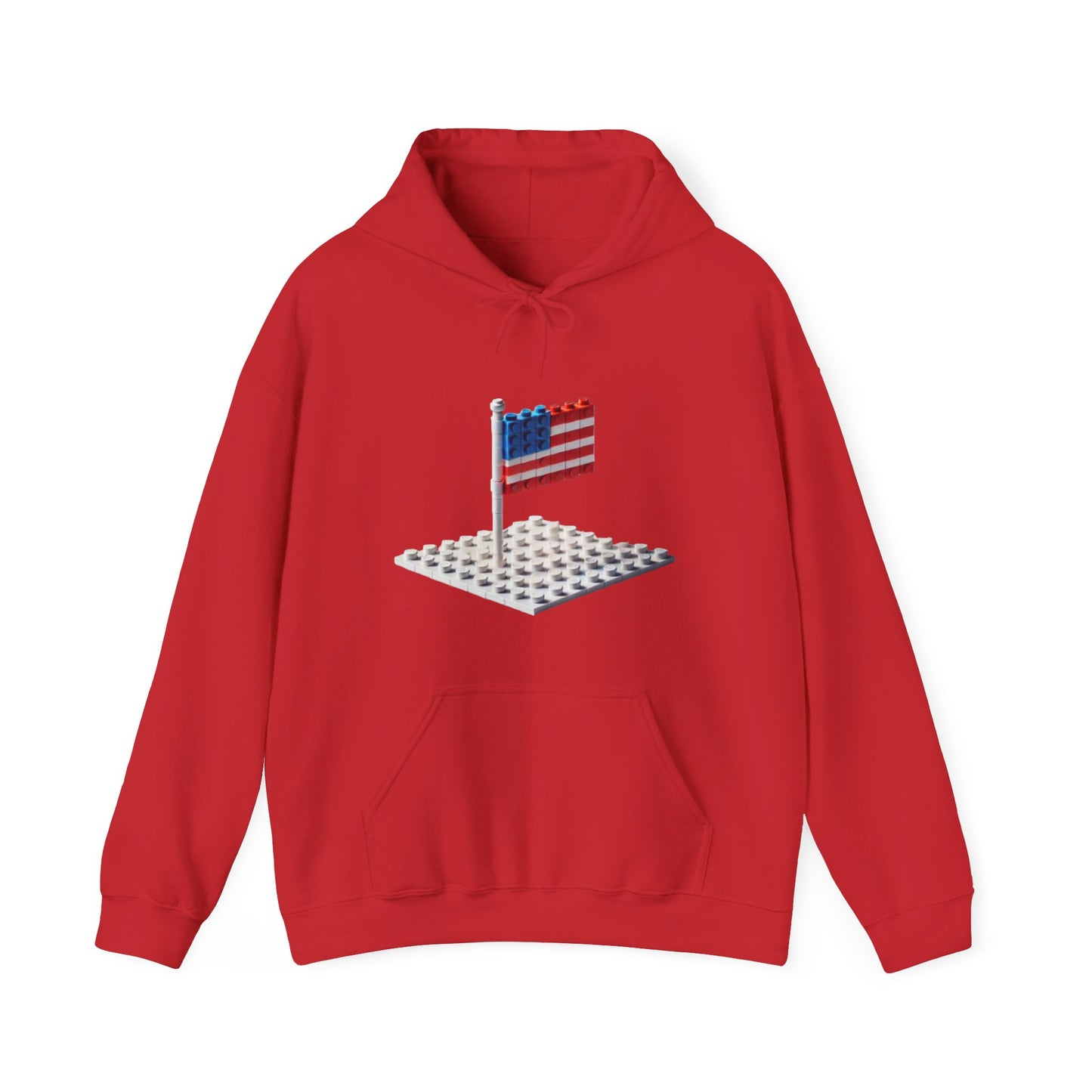 Lego July 4th design [Unisex Heavy Blend™ Hooded Sweatshirt]