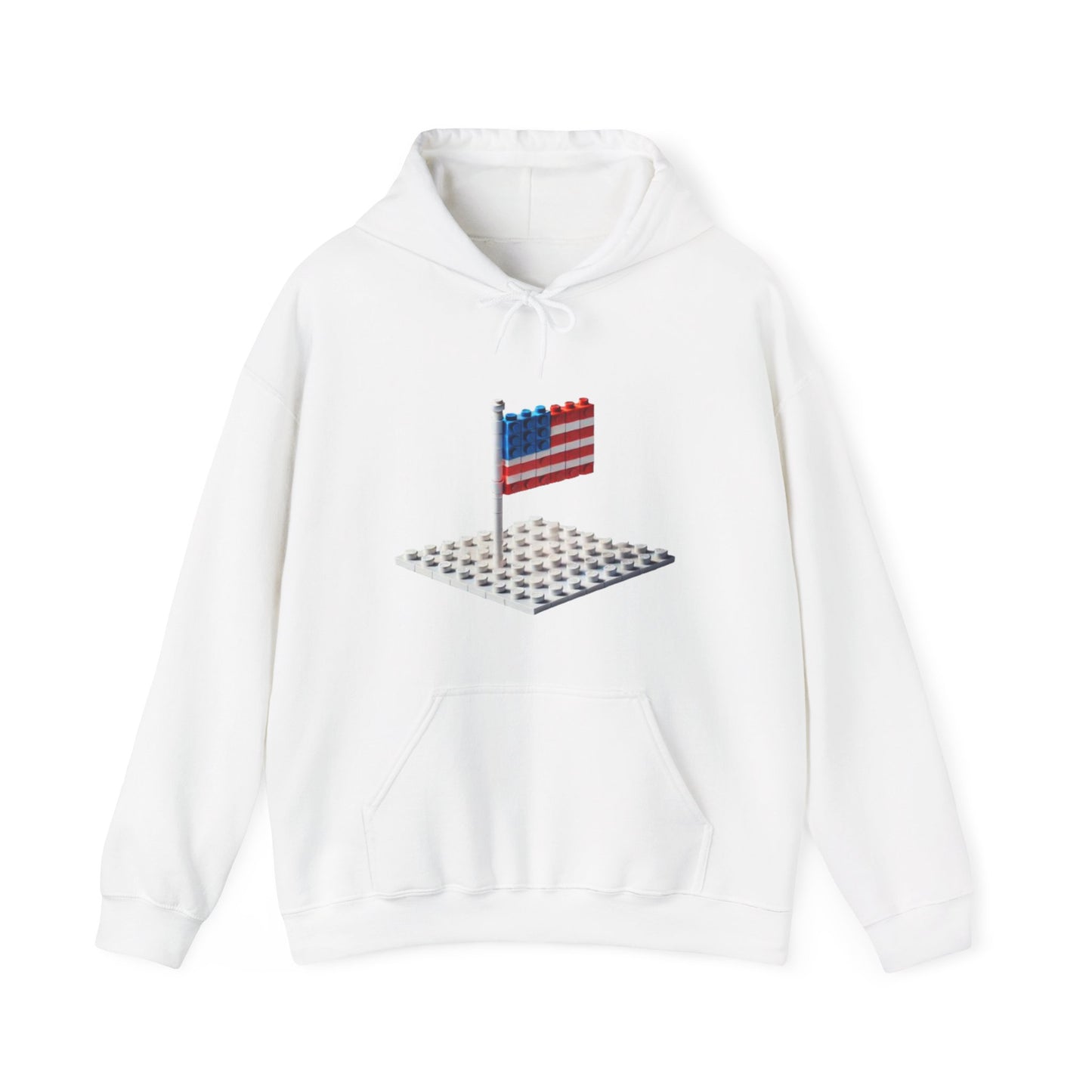 Lego July 4th design [Unisex Heavy Blend™ Hooded Sweatshirt]