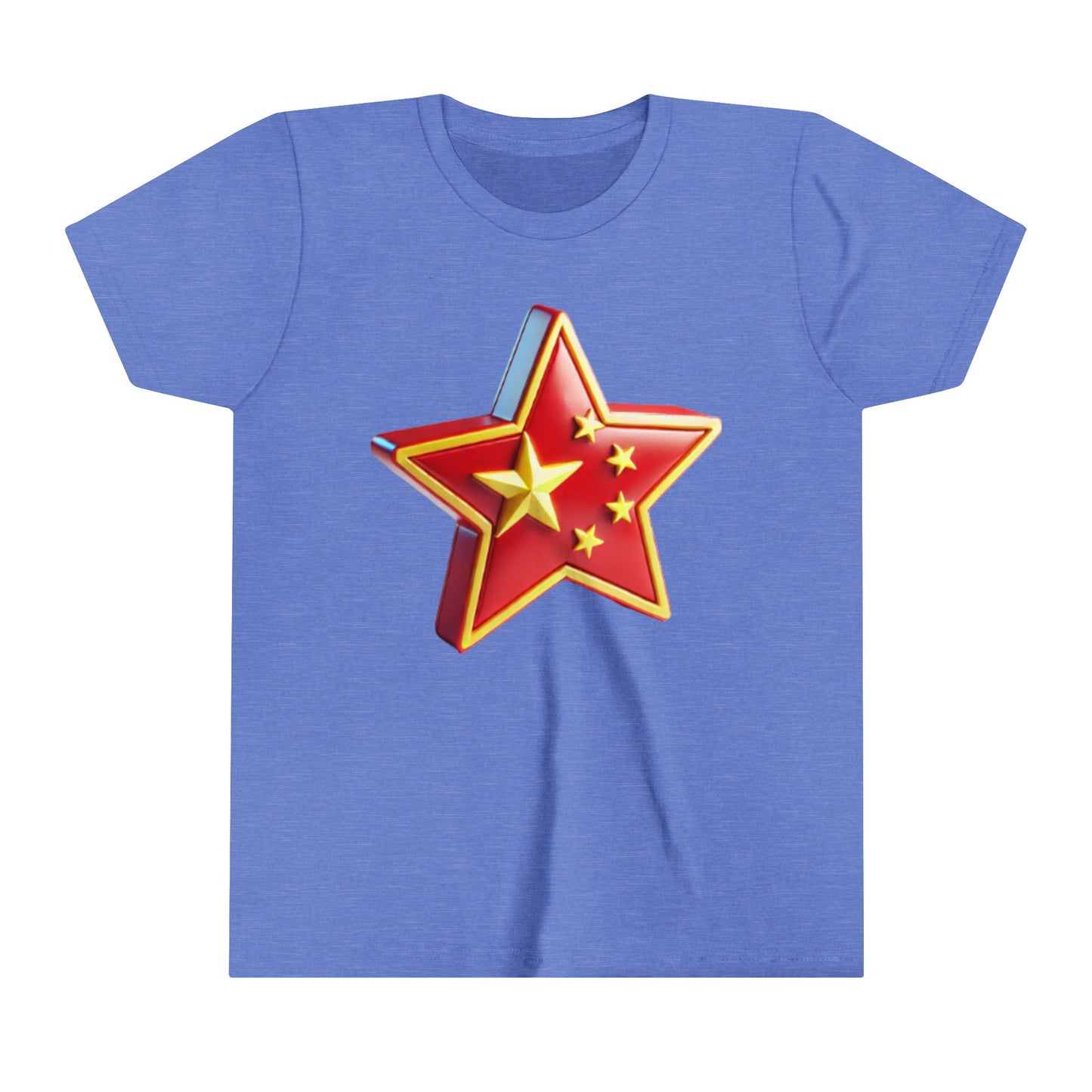 China flag Design(Youth Short Sleeve Tee)
