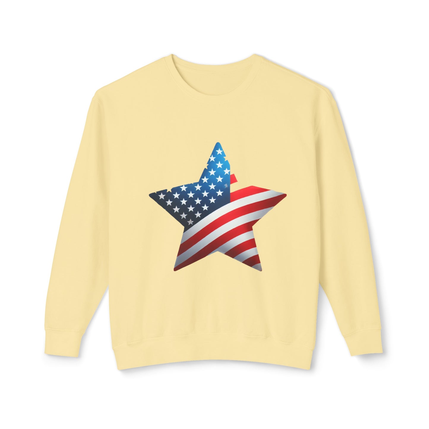 July 4th [Unisex Lightweight Crewneck Sweatshirt]