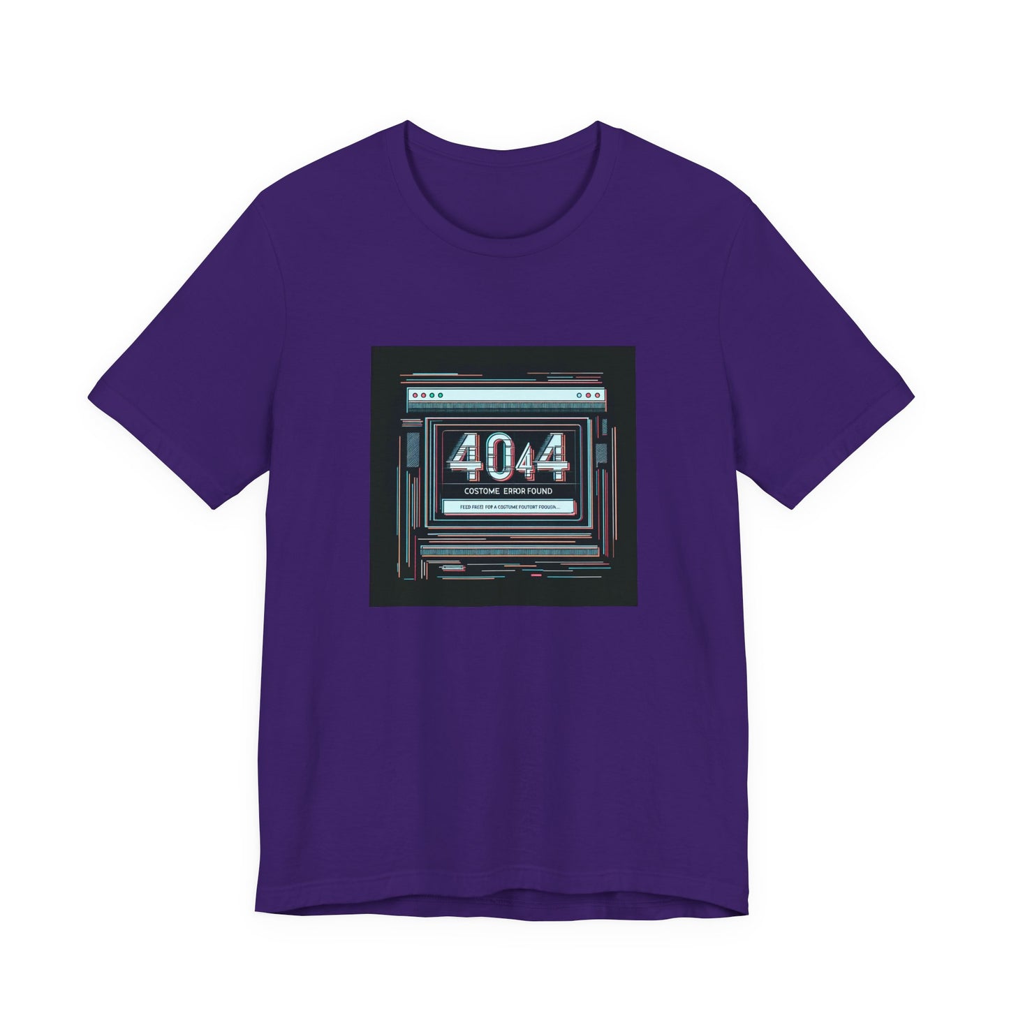Tech Glitch Chic: 404 Costume Not Found T-Shirt
