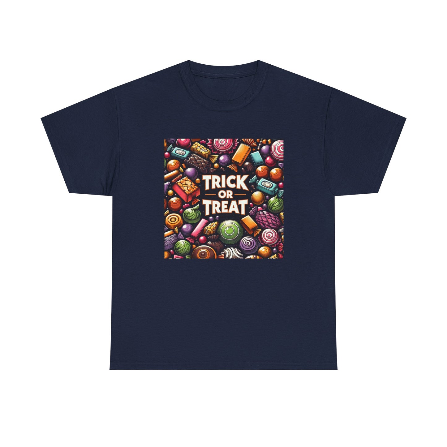 Sweet Illusions: Trick or Treat Delight Tee T-Shirt