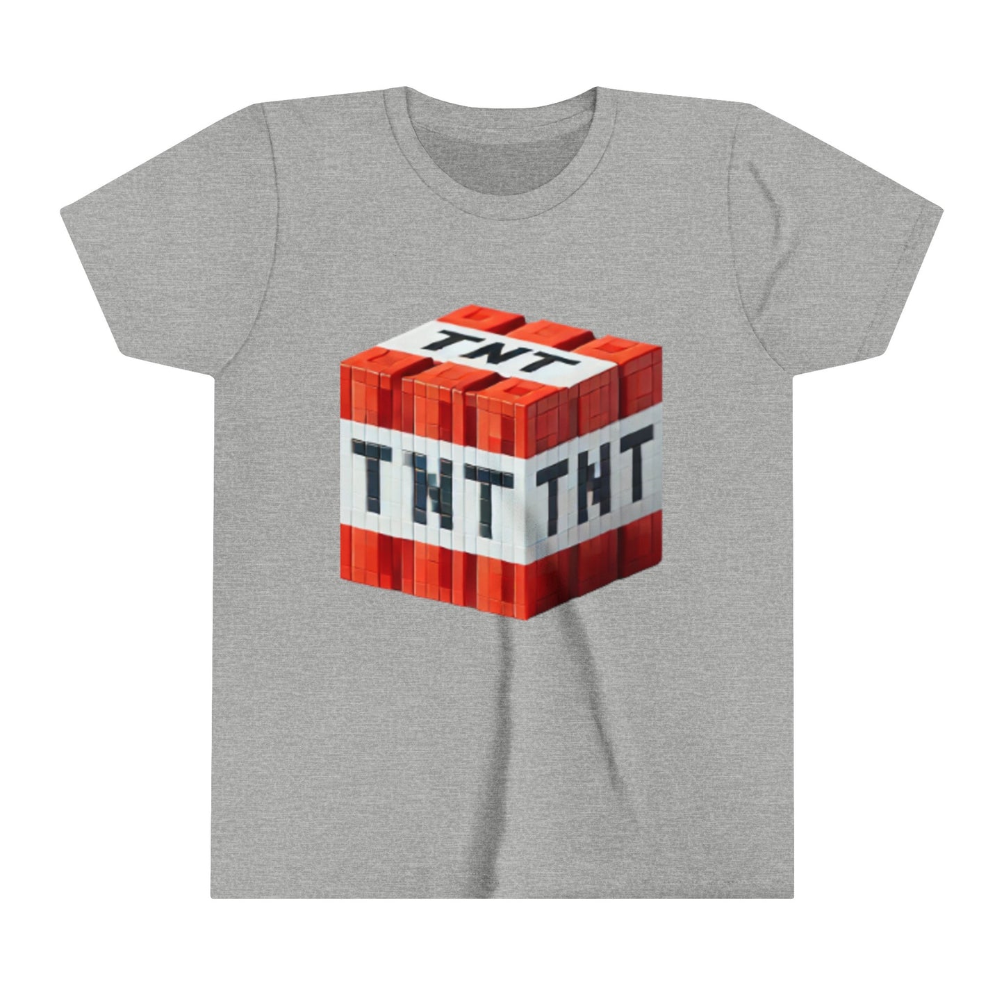 Minecraft TNT Design[Youth Short Sleeve Tee]